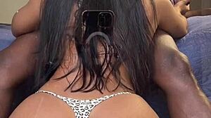 nysdel cuckold wife deepthroats bbc balls while hubby away homemade creampie