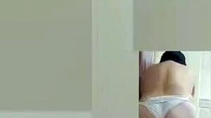 Sissy Ass Shakes Barefoot for Homemade Tease
