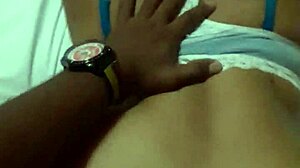 hey tight ass and pussy begging for cock edging on bed...
