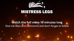 goddess teases her cute nylon soles and toes riverside in tan pantyhose 😍👣🌊 close-up foot fetish fun