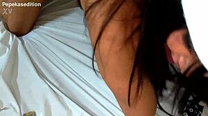 Bianca Naldy Rides Santa's Cock