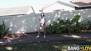 Indica Marie Ethan smokes up petite taboo reality show