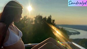 ohh nipple play in paradise feels sooo good hungarian style...