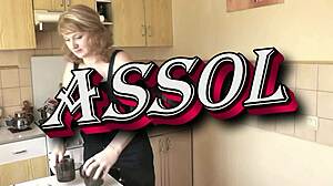 BLONDE MILF KISSES BRUNETTE STEPMOM LIPS TABOO LESBIAN STRIPTEASE STOCKINGS LINGERIE ROLEPLAY