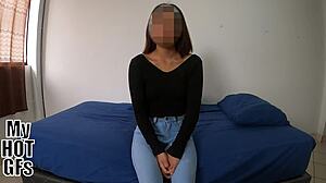 margarita's tight coño filled with leche creampie
