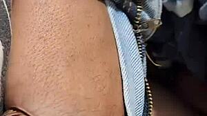 first date pov blonde teen lets him finger shaved pussy through jeans only