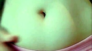damn, pigtail student's post-shower ahegao while groping big natural tits and pussy