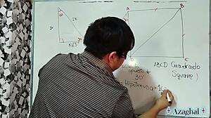japanese teacher's nerdy student creampie triangle - 72 sexual math lessons explode!