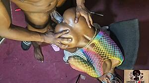 plowing my juicy bubble butt with that heavy african bbc feels insane pt2 🔥🍑🍆