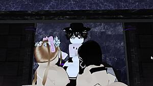 Femboy Threesome Adventure With Petite Slut Group