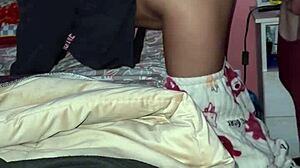 Young couple films first homemade vid late night 😏🔥