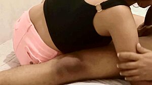 Sexy Blonde Fucks Old Man with Cute Small Tits