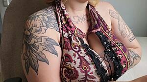 Office Friend's Huge Saggy Tits Tempt You to Stare!