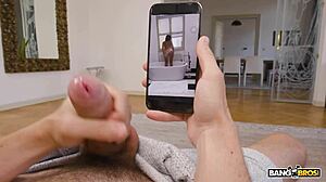 yo nuria millan rides that dick reverse pov stretching her tight asshole wide