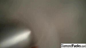 diamond, wanna watch me get wet and wild shower fingering?
