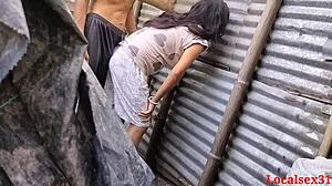 friend brutally anal fucks indian wife outdoors on ranch