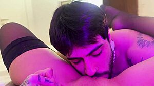 Teasing my neighbor in lingerie elevator ride leads to hardcore apartment fuck