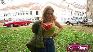 Petite Giant Tits Slut Safira Begs For Buttplug To Monster Cock Anal