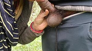 wanna slap these huge tits outdoors in the fields?