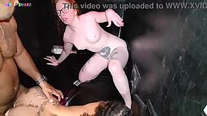 glory hole wives suck bbc and fuck at hotel?