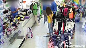 Madi Laine Caught Stealing Fucked Hard Doggystyle by Officer Rusty Nails at Work