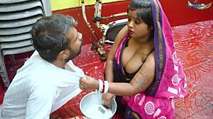 Desi Mampi Bhabhi Hardcore Fucked by Milkman Antim Alone Home