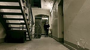 Dominatrix Mistress April Brainwashes Chained Toilet Slave