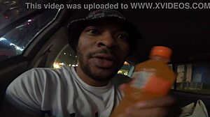 Street girl trades food for dick grab. Naughty bathroom fuck with petite latina whore jhodez1.