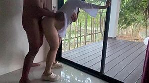 thai milf wet pussy fucked public as strangers watch quickie