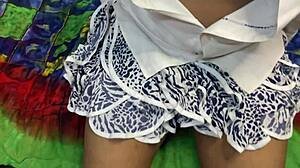 desi aunt alone at home gets seductively fucked hard