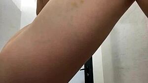 Gym's Hottest Secret: Teen's Wild Public Orgasm Ride