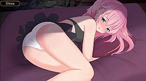 Bound Futanari Slave Submits in Realms of Bondage Gameplay