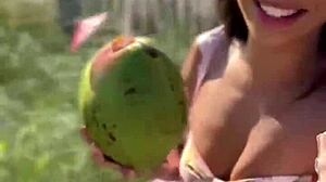 oh man i love sucking this big cock as latina babe malina melendez before getting fucked hard and wet