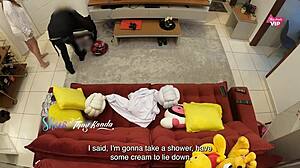 thay ksada welcomes delivery man sofa fuck in her home