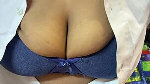 desi aunt alone at home gets seductively fucked hard