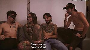 Big Butt Colombian Model's First Anal Fisting and Ass-to-Mouth Casting!