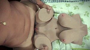 Aisha ferrari sex doll fucked real hard with massive creampie