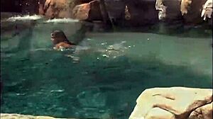 Ashley Belle Sucks Two Cocks Then Rides Deep in Group Feast