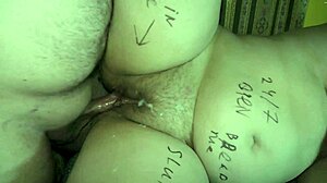 omg my cheatin wife turned total cum dump fer all those creampies!!