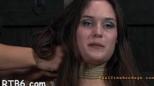 Sweet Hottie Enters Cage for Hardcore Pounding