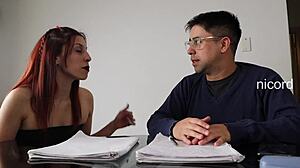 i'm fucking my hot new english teacher missionary in parents house... can't stop!