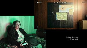 alan wake 2 playthrough part 2 with naked brunette