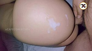 Caught gf's sis naked showering, now pounding her huge round ass 🍑