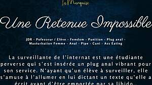 French Femdom Anal Retention Game Pushes Limits Hard