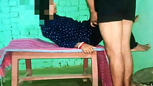 saadi ki raat honeymoon: skinny wife gaps hairy asshole fingered at party by muscular husband