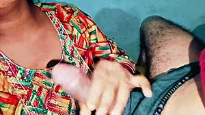 Indian Bhabhi Gagging Face Fucked Swallows Huge Cumshot