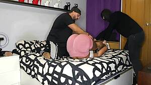 neighbors double team my big ass milf muscles in anal squirt