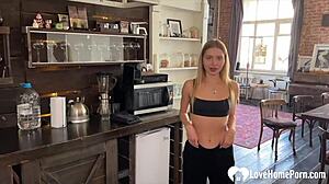 Girlfriend Takes Doggy Style from Loving Cock