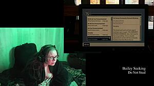 alan wake 2 playthrough part 2 with naked brunette