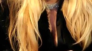 she teases with dildo in london pub till orgasm
